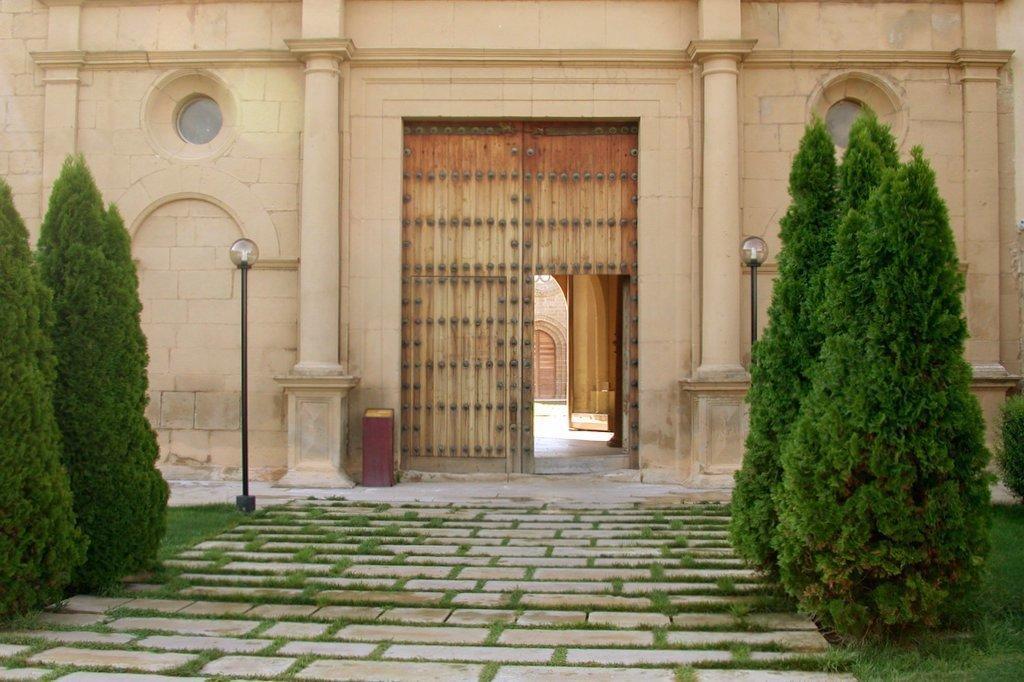 Hostal Monasterio De Rueda Sástago Exterior foto